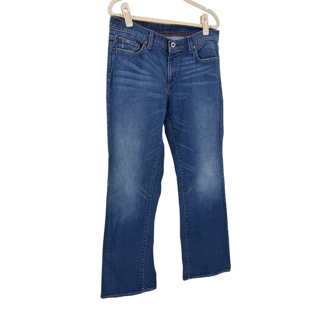 Ralph Lauren Kelly Jean Women's 10 Stretch Denim Blue Bootcut Jeans